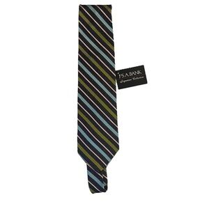 Jos A Banks Signature Collection Striped Tie New With Tags